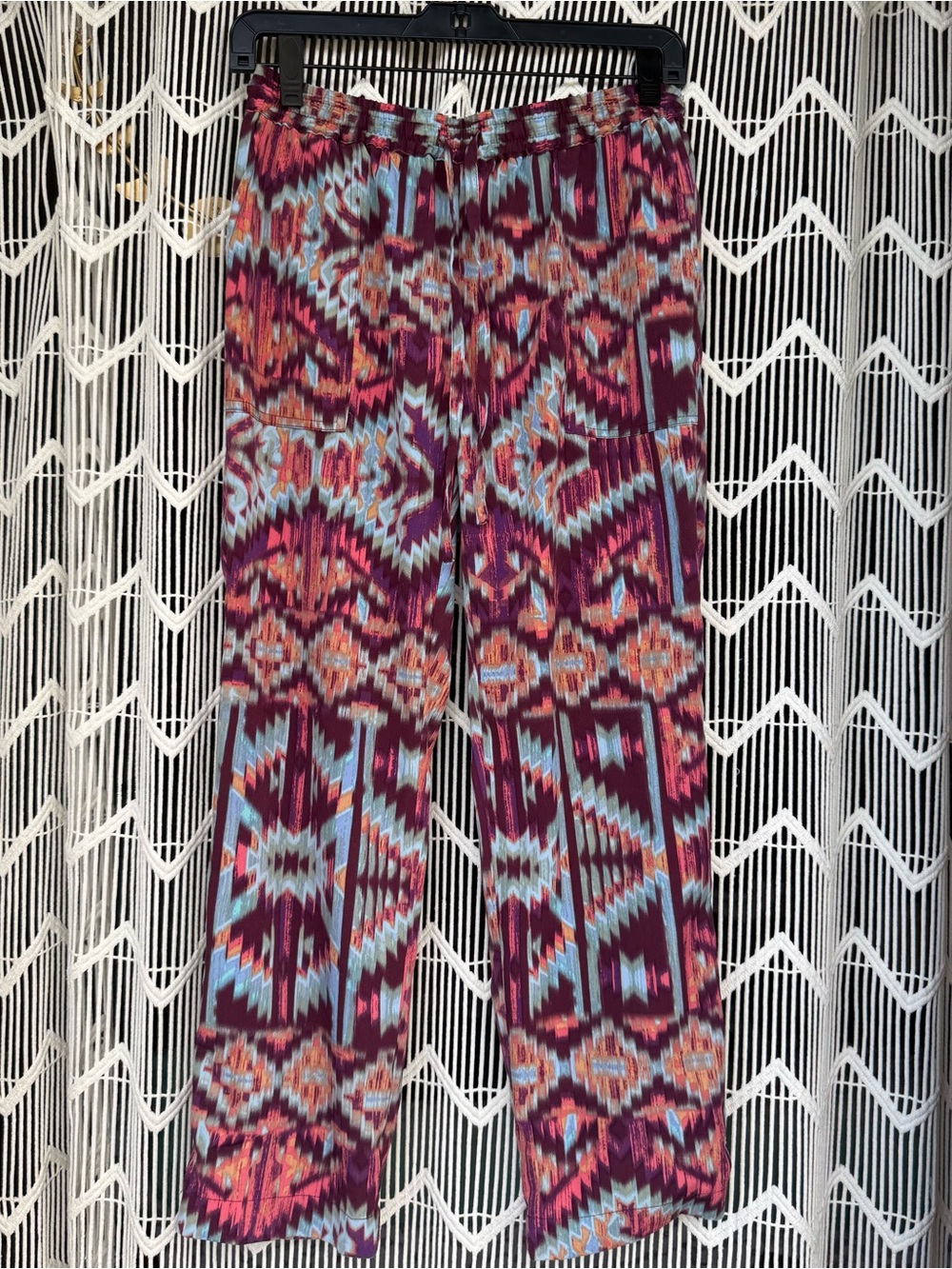 Anthropologie Lilka  ikat lounge pants
